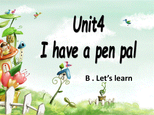新版PEP六年级上册Unit4_B_Let's_learn_课件.ppt