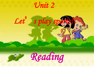 Unit2Letsplaysports-Reading.ppt