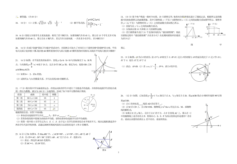 中考数学模拟考试.doc_第2页