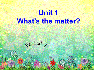B标英语八年级下册Unit1WhatsthematterSectionA4a教学课件.ppt