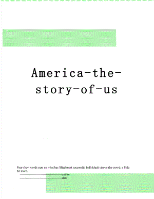 America-the-story-of-us.doc