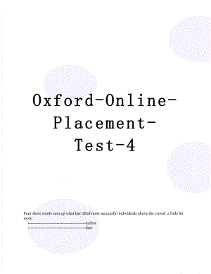 Oxford-Online-Placement-Test-4.doc