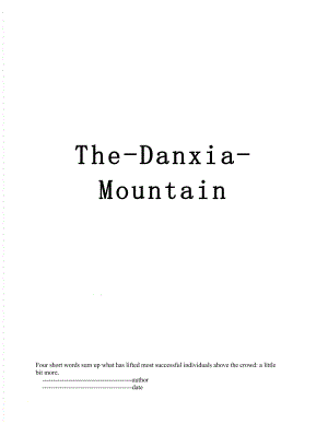 The-Danxia-Mountain.doc