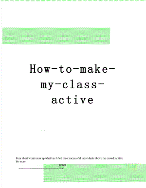 How-to-make-my-class-active.doc