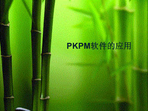 PKPM教程入门必知技巧ppt课件.ppt
