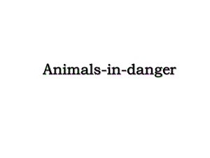 Animals-in-danger.ppt