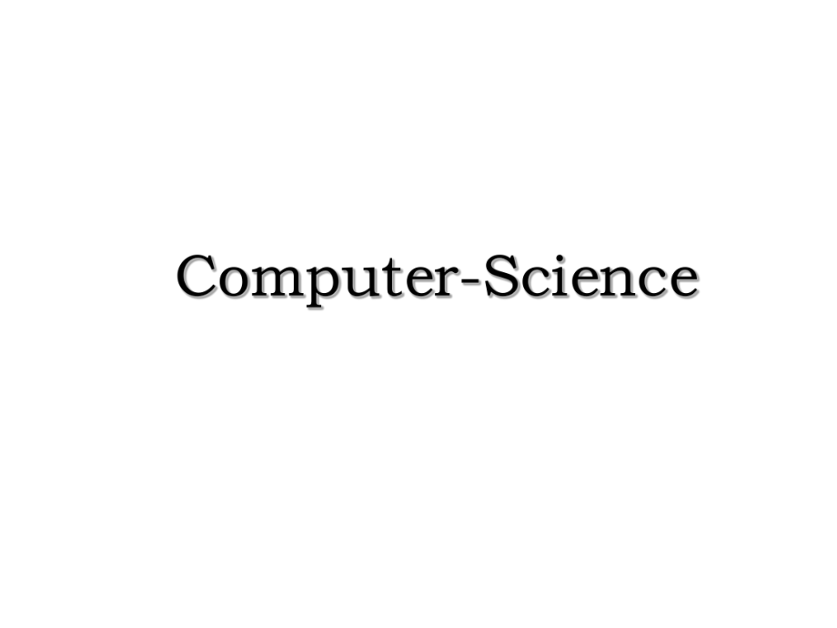 Computer-Science.ppt_第1页