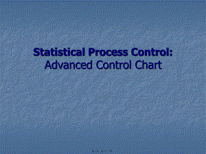 最新dvncedSPCSttisticl Process Control dvnced Control Chrt(共31张PPT课件).pptx