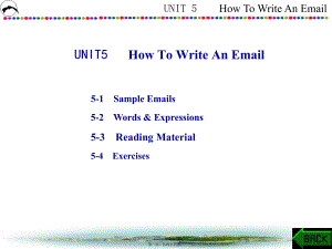 最新IT专业英语UNIT5 How To Write An Email(共46张PPT课件).pptx