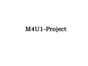 M4U1-Project.ppt