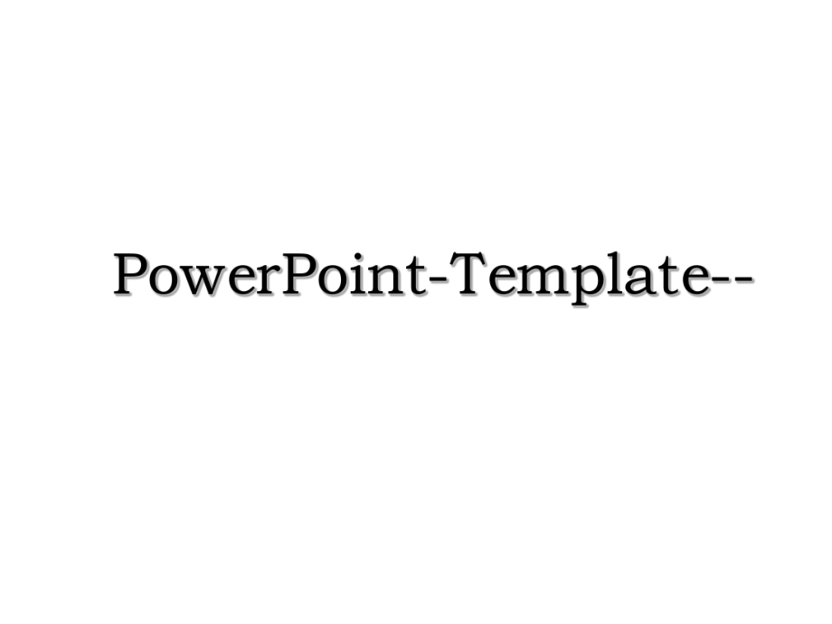 PowerPoint-Template--.ppt_第1页