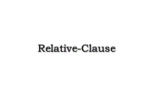 Relative-Clause.ppt