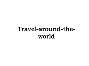 Travel-around-the-world.ppt