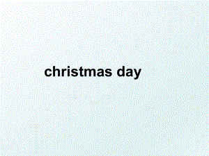 christmas day.ppt