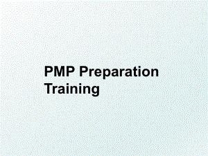 PMP Preparation Training.ppt