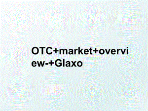 OTC+market+overview-+Glaxo.ppt