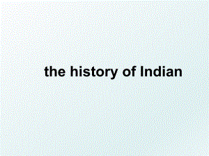 the history of Indian.ppt