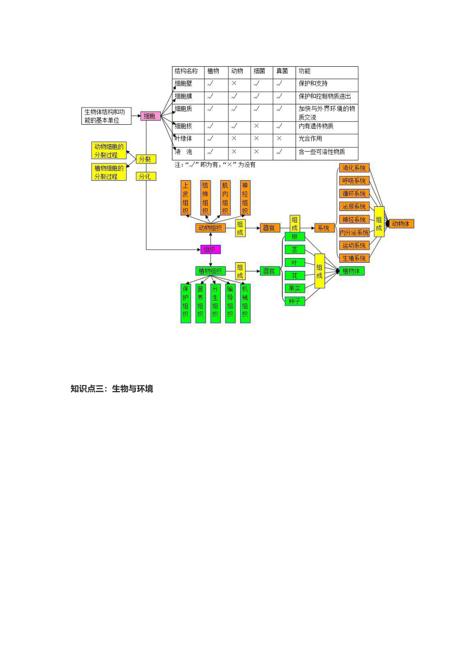 7初中生物-思维导图.pdf_第2页