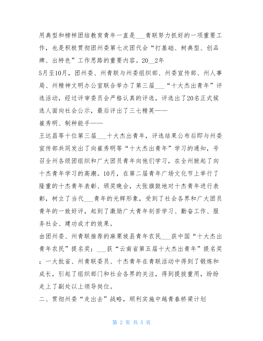 青年联合会总结范文 青年联合会.doc_第2页