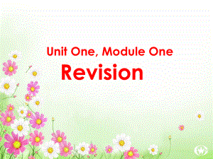 模块一module+1+Revision.ppt