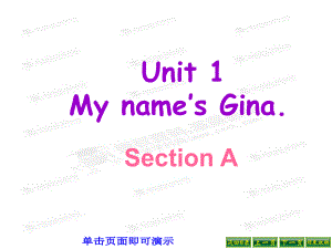 Unit1MynamesGinaSectionA1111.ppt