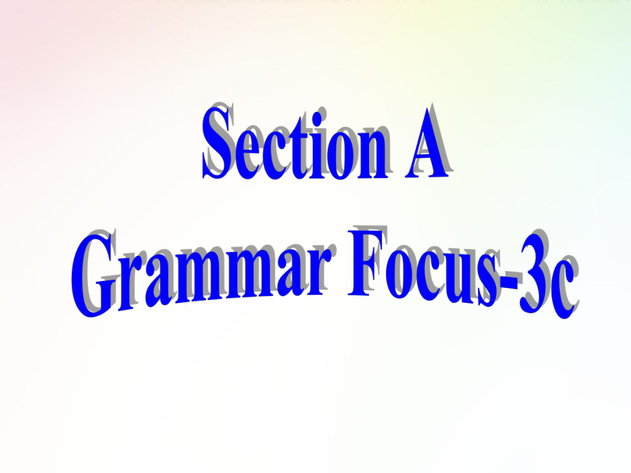 2019年秋人教版七年级上册英语教学课件：Unit 6 Section A Grammar Focus-3c(共21张PPT).pptx_第2页