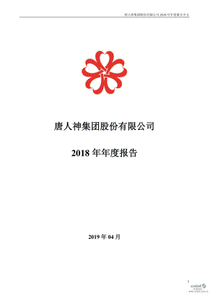 唐人神：2018年年度报告（更新后）.PDF