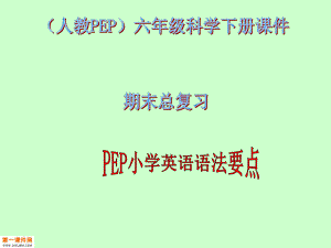 人教PEP版英语六年级下册期末总复习语法要点ppt课件.ppt