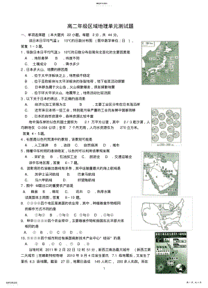 2022年高二区域地理测试题 .pdf