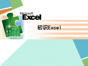 初识Excel课件.ppt
