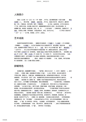 2022年杨雄详细介绍文件 .pdf