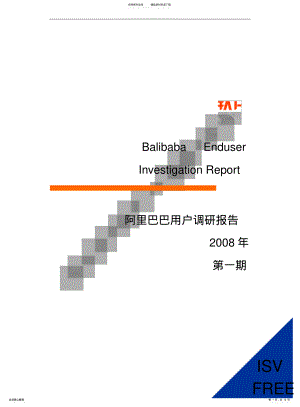2022年阿里巴巴用户调研 .pdf