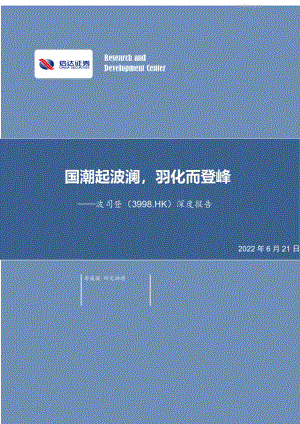 波司登(3998.HK)深度报告：国潮起波澜羽化而登峰.pdf