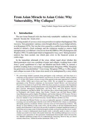 from asian miracle to asian crisis why vulnerabilitywhy从亚洲奇迹的亚洲金融危机为什么vulnerabilitywhy.pdf