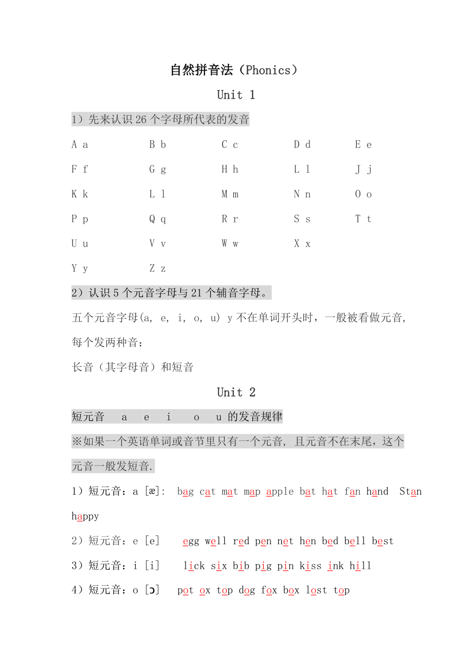 自然拼读法(教学).doc_第1页