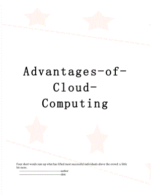 最新Advantages-of-Cloud-Computing.doc