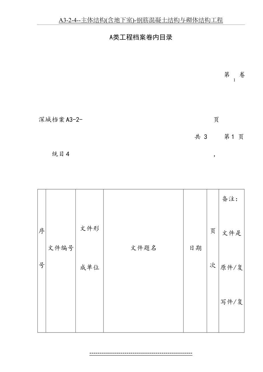 最新A3-2-4--主体结构(含地下室)-钢筋混凝土结构与砌体结构工程.doc_第2页