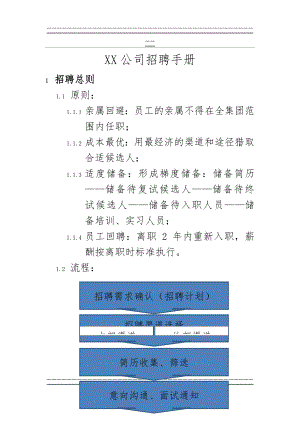 XX公司招聘手册(38页).doc