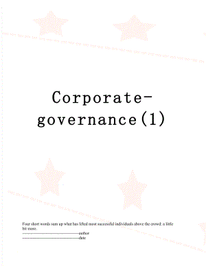 最新Corporate-governance(1).docx