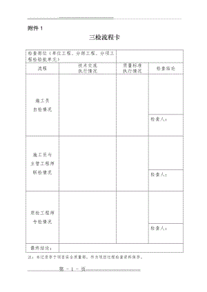 三检制记录样表(11页).doc