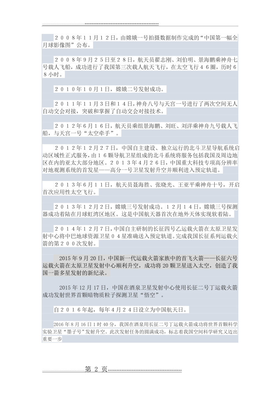 中国航天大事记(2页).doc_第2页