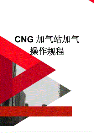 CNG加气站加气操作规程(3页).doc