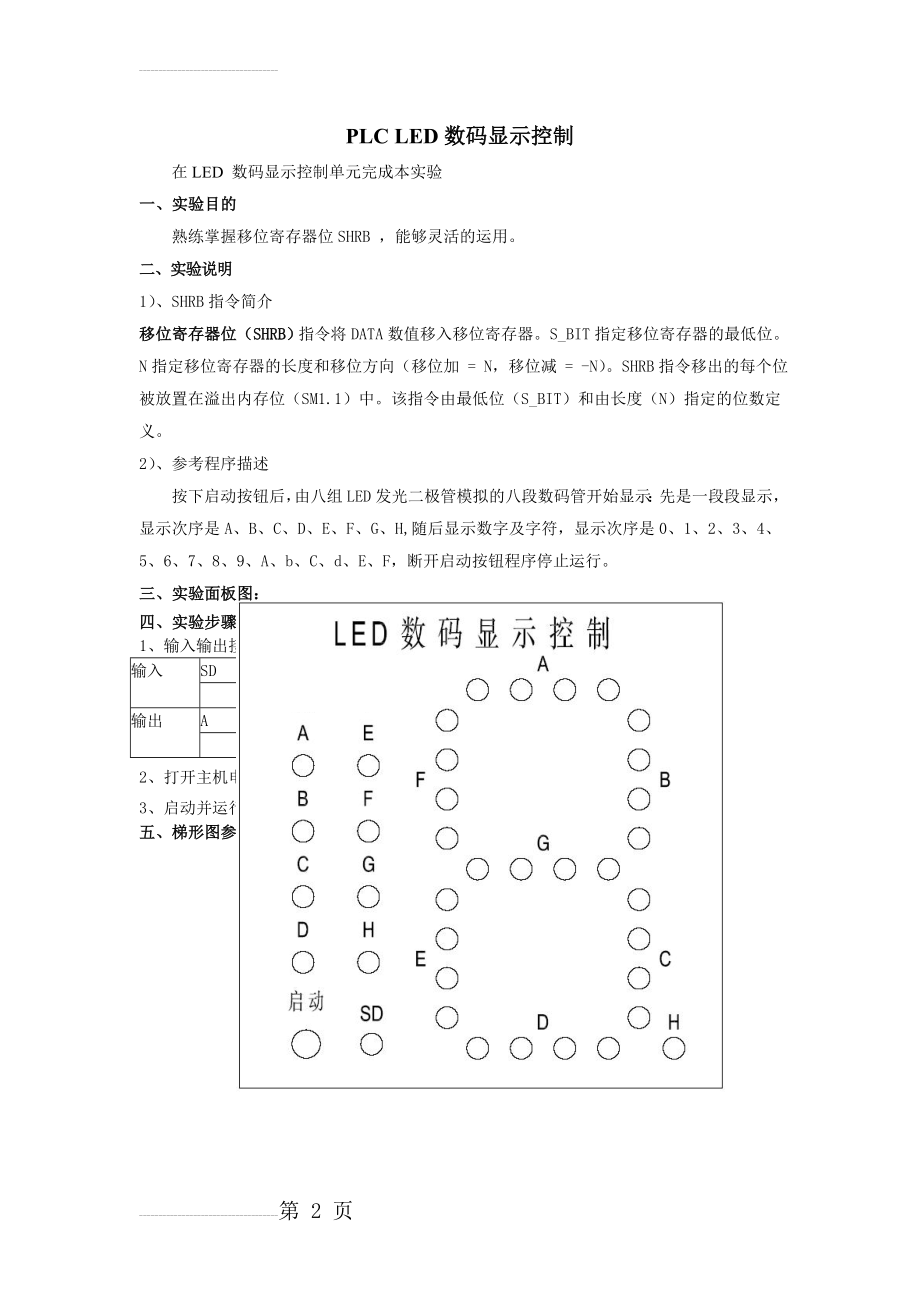 PLC LED数码显示控制(2页).doc_第2页