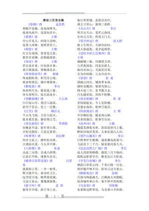 唐诗三百首(全集)40393(7页).doc