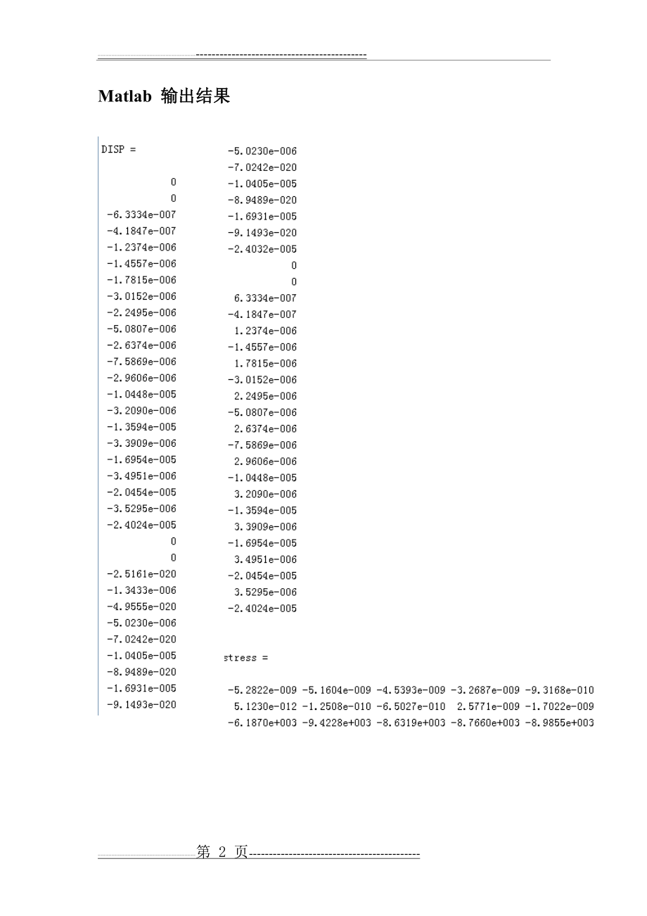 四边形八节点等参元matlab程序(10页).doc_第2页