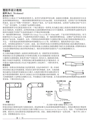 塑胶件设计准则(较全)(16页).doc