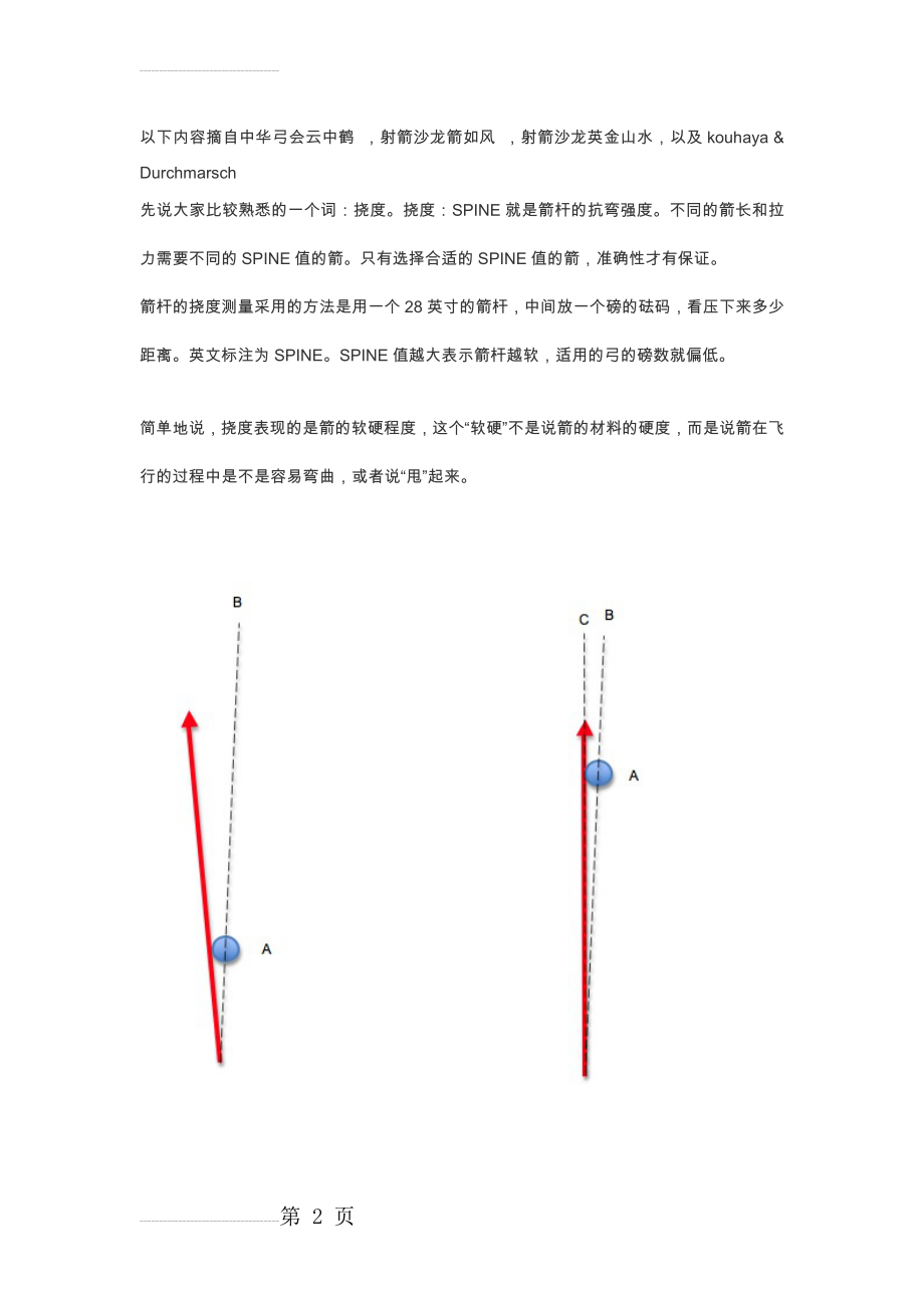 反曲弓弓箭挠度选择(5页).doc_第2页