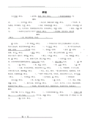 师说 挖空练习(1页).doc