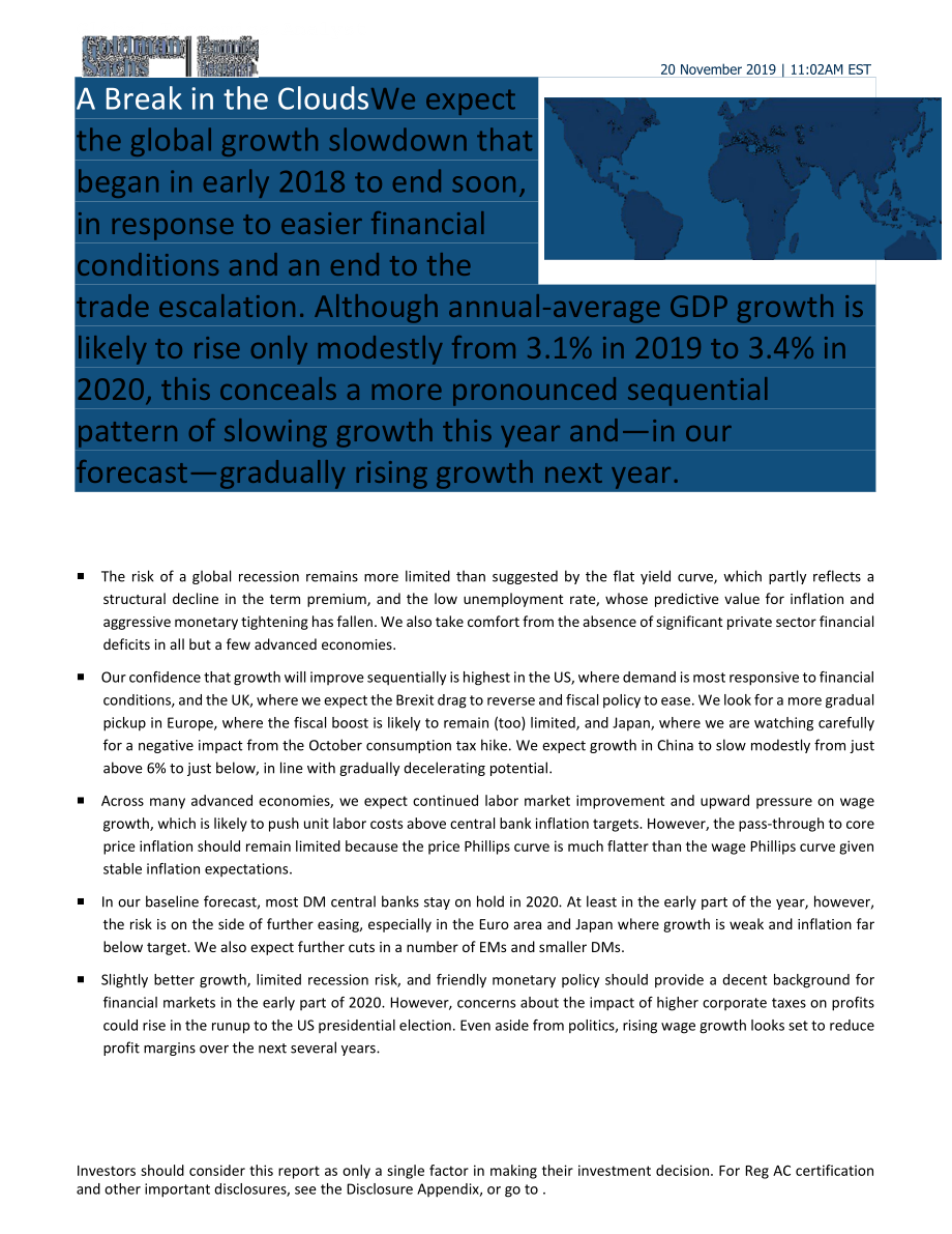 高盛2020年全球经济展望.docx_第1页