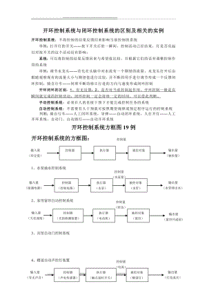 开环控制系统与闭环控制系统的区别及相关(6页).doc